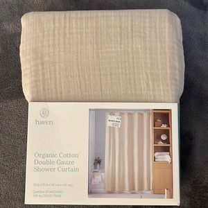 Brand New Organic Cotton Shower Curtain